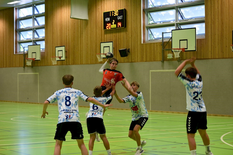 Erstes Oberligaspiel der WSV Handballgeschichte