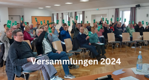 Versammlungen des Walddörfer SV 2024