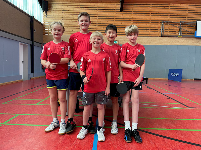 Tischtennis im Walddörfer SV: 2. Schüler