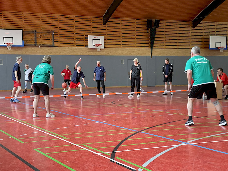 Prellball-Turnier im Walddörfer SV