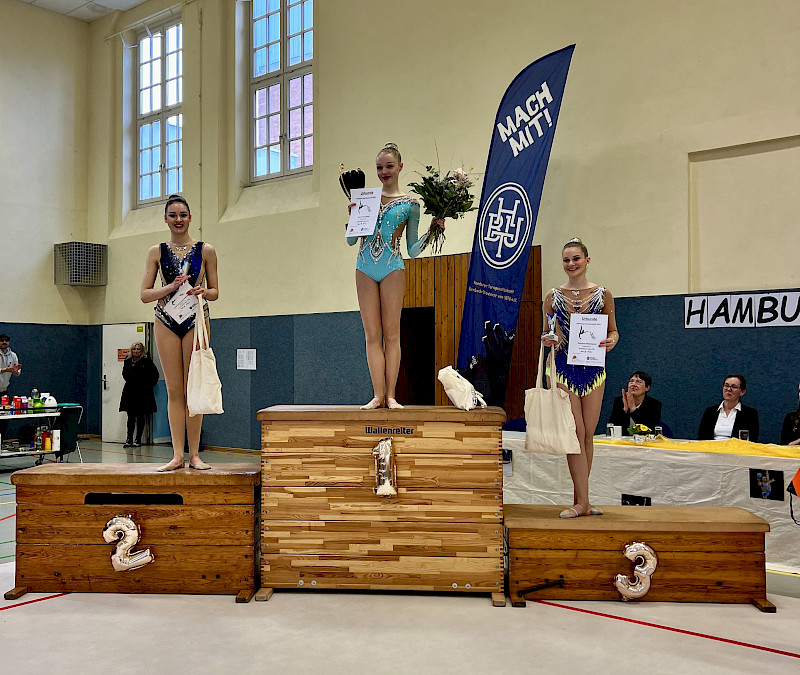 Hamburg Cup Gymnastik 2024 - 1. Platz K10: Anna Forchner