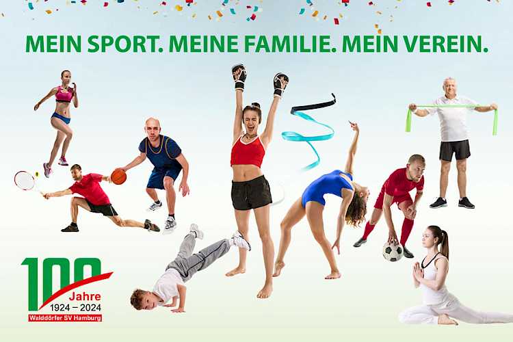 100 Jahre Walddörfer SV: Mein Sport. Meine Familie. Mein Verein.