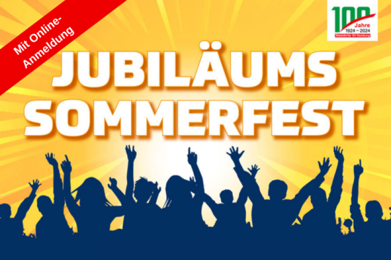 Jubiläums-Sommerfest im Walddörfer SV