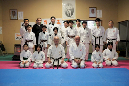 Karatelehrer Martin Kröckel in Japan
