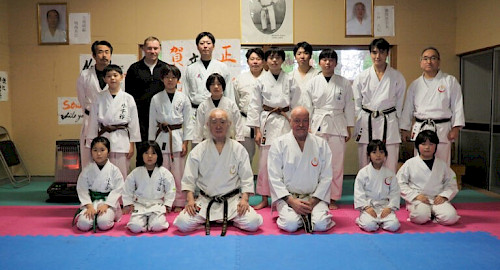 Karatelehrer Martin Kröckel in Japan