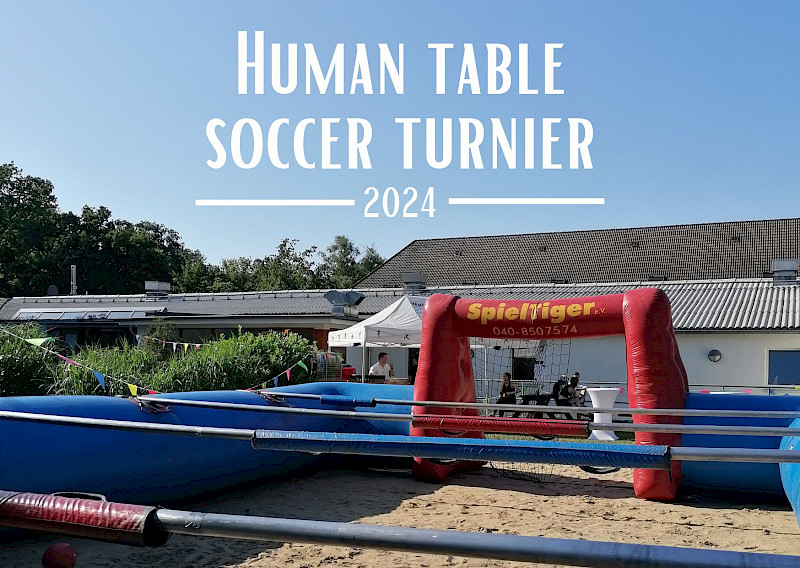 Human Table Soccer Turnier 2024