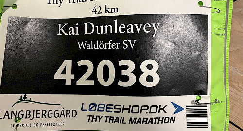 Kai startet beim Thy Trail Marathon 2024