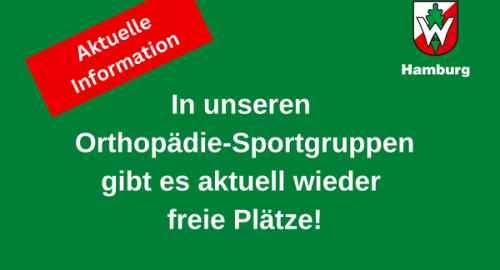 Orthopädiesport im Walddörfer SV