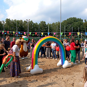 100 Jahre Walddörfer SV: Jubliäums-Sommerfest an der Berner Au: Schultaufe