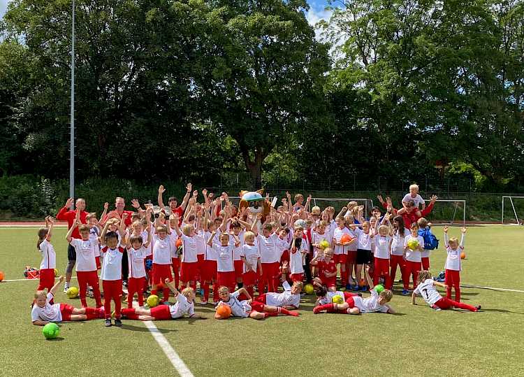 Walddörfer SV: Fussball-Kids im Allhornstadion