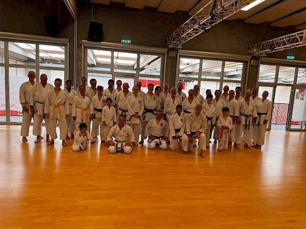 Walddörfer SV Karateka beim Trainingscamp im Dänemark