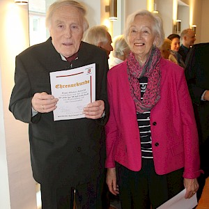 Seit 50 Jahren im WSV: Abteilungsgründer Hans Arnold und seine Frau Gerta