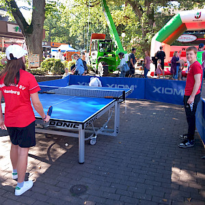 44. Volksdorfer Stadtteilfest - Tischtennis