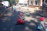 44. Volksdorfer Stadtteilfest - Bobbycar-Parkour