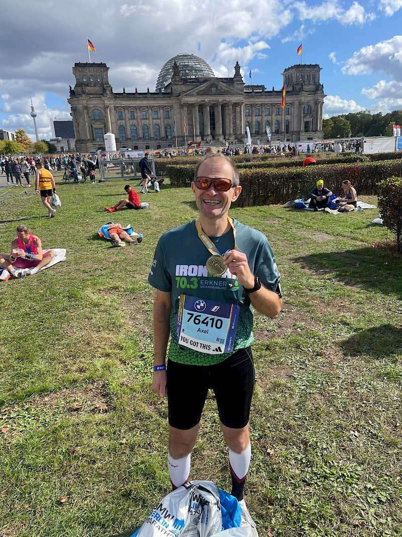 Axel beim 50. Berlin Marathon