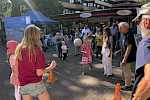 Prellball beim Volksdorfer Stadtteilfest 2024