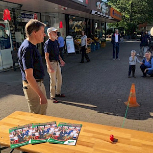 Prellball beim Volksdorfer Stadtteilfest 2024