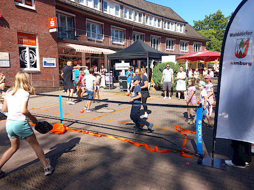 Pickleball beim Volksdorfer Stadtteilfest 2024