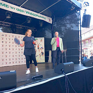 Pickleball beim Volksdorfer Stadtteilfest 2024