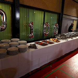 Jubiläums-Gala an der Berner Au: Buffet