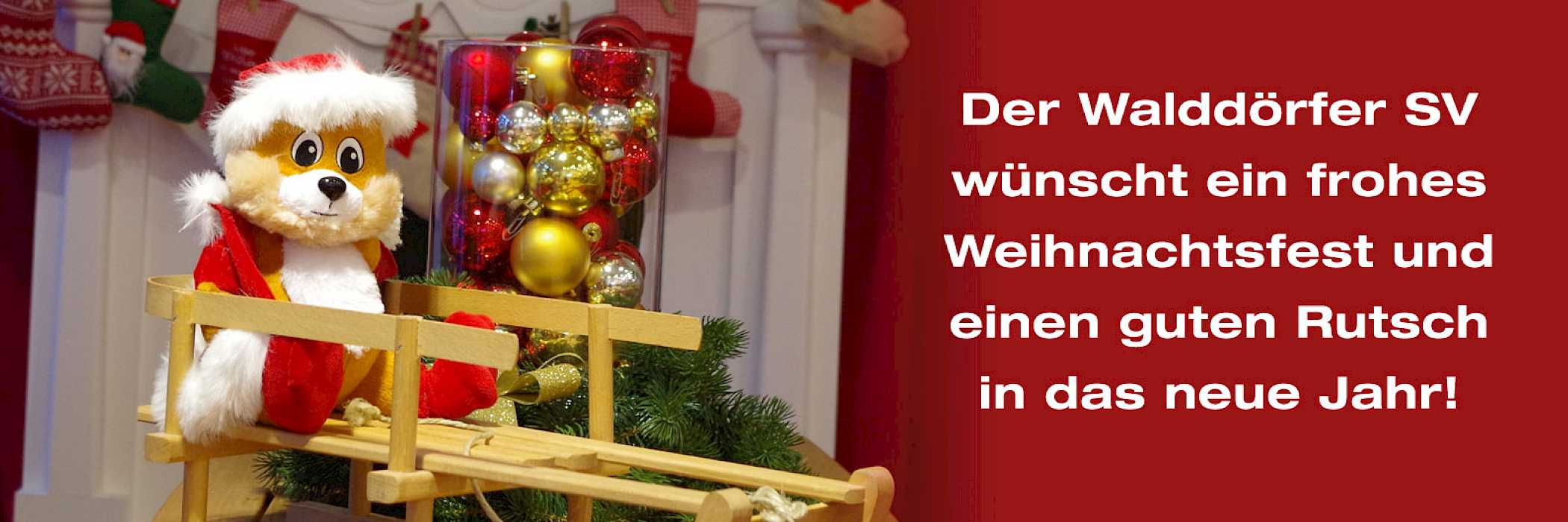 Der Walddörfer SV wünscht frohe Weihnachten