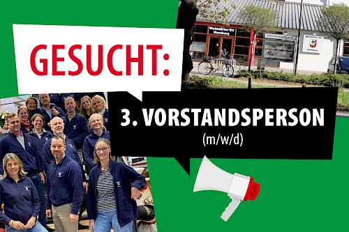 Gesucht: Hauptamtliche Vorstandsperson (m/w/d)