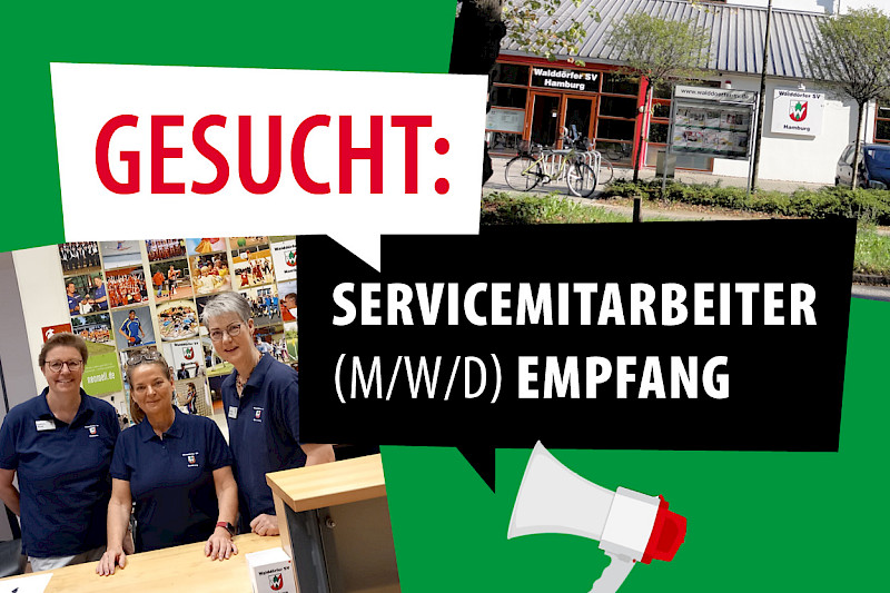 Gesucht: Servicemitarbeiter (m/w/d) Empfang in Teilzeit