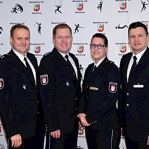 Team des Polizeikommissariats 35 Volkssdorf