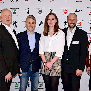 Ulrich Lopatta, Christian Okun (HFV), Rika Gerke, Marcel Reimers, Katharina von Kodolitsch (HSB)