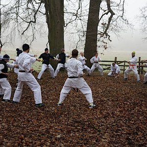 Karate - Kangeiko Wintertraining im Walddörfer SV