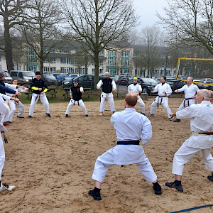 Karate - Kangeiko Wintertraining im Walddörfer SV