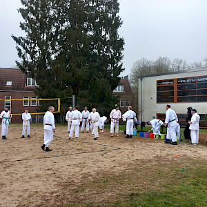 Karate - Kangeiko Wintertraining im Walddörfer SV