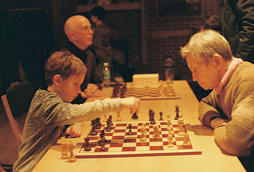 Schach-Training im Walddörfer SV in der Räucherkate