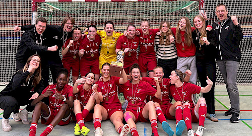 Hamburger Futsal-Meisterinnen 2025: 1. Frauen des Walddörfer SV