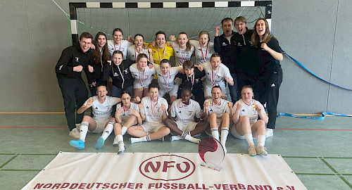 Hamburger Futsal-Meisterinnen 2025: 1. Frauen des Walddörfer SV