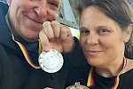 Pickleball: Deutsche Meisterschaft Mixed 50+  Achim Redweik und Tessa Taefi