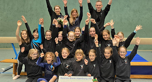 Team Kunstturnen im Walddörfer SV