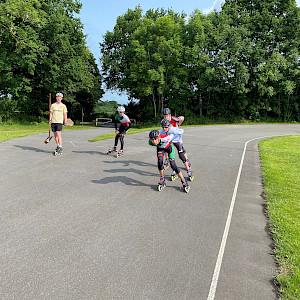2025 Walddörfer Speed-Skater beim Trainingscamp in Eckernförde