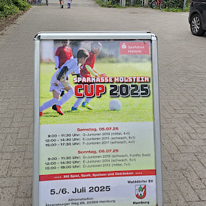 Sparkasse Holstein Cup 2025 im Walddörfer SV