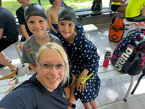 20.07.2025 Unsere Schwimmerinnen beim Freundschaftswettkampf des AMTV