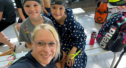20.07.2025 Unsere Schwimmerinnen beim Freundschaftswettkampf des AMTV