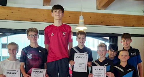 Erfolgreiche Jugend beim 9. Walddörfer Tischtennis-Turnier