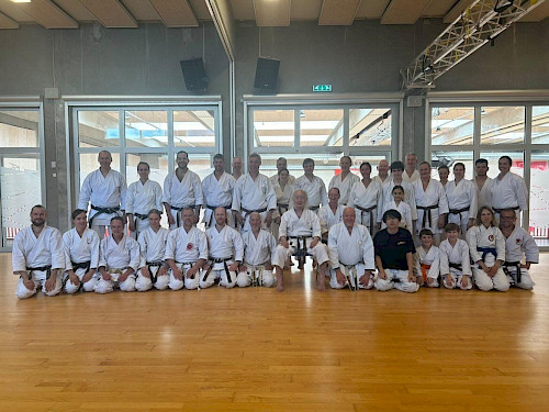 Karateka des Walddörfer SV beim Sommer-Trainingslager in Dänemark 2025
