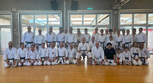 Karateka des Walddörfer SV beim Sommer-Trainingslager in Dänemark 2025
