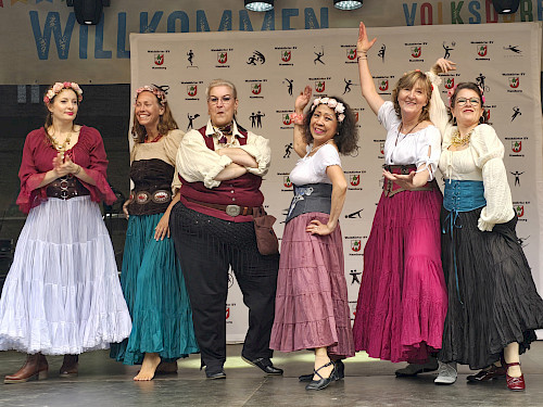 Orientalischer Tanz auf dem Volksdorfer Stadtteilfest 2025