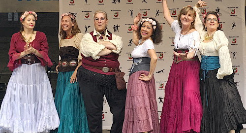 Orientalischer Tanz auf dem Volksdorfer Stadtteilfest 2025