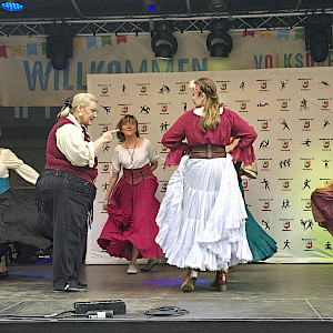 Orientalischer Tanz auf dem Volksdorfer Stadtteilfest 2025