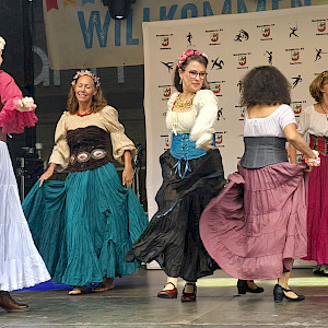 Orientalischer Tanz auf dem Volksdorfer Stadtteilfest 2025