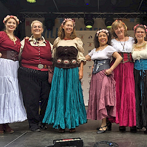 Orientalischer Tanz auf dem Volksdorfer Stadtteilfest 2025