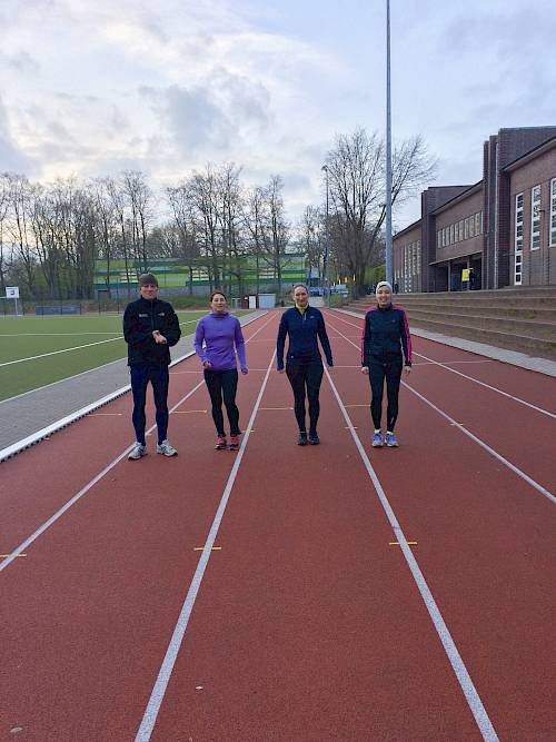 Unsere Athleten im Allhornstadion